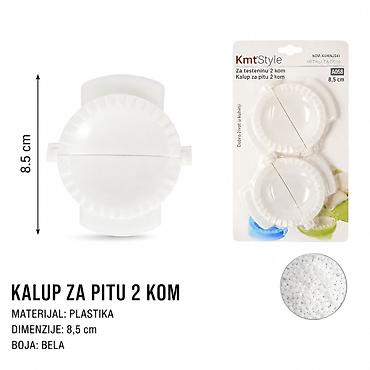 KMT Style kalup za pitu – set 2 kom Opis: - Praktičan kalup za brzo i