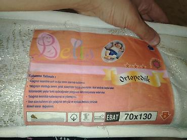 uşaq matras: Uşaq beşik döşəyi – Delis Ortopedik, 70×130 sm - Ölçü: 70×130 sm — 2