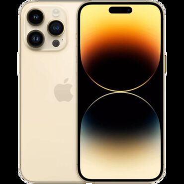 ups 2000 w: IPhone 14 Pro, 128 GB, Matte Gold, Qırıq, Face ID