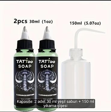 nakolka tattoo: Təp-təzə, tam komplekt halında Poseidon simsiz tattoo aparatı və — 2