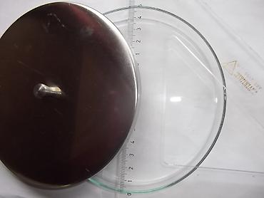 Ostali medicinski proizvodi: Stomatološke posude Petri šolje Podeljene petri šolje Inox opal — 26