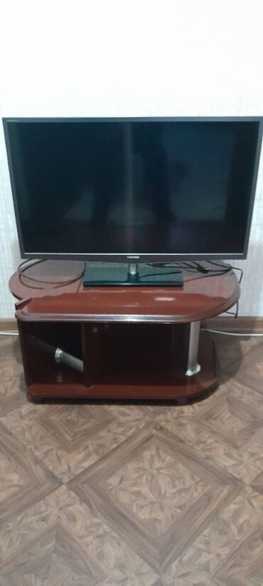подставки под телевизор стеклянные: Тумба и подставка для телевизора, Б/у, Напольная, Другой материал, Самовывоз, Платная доставка, цвет - Коричневый
