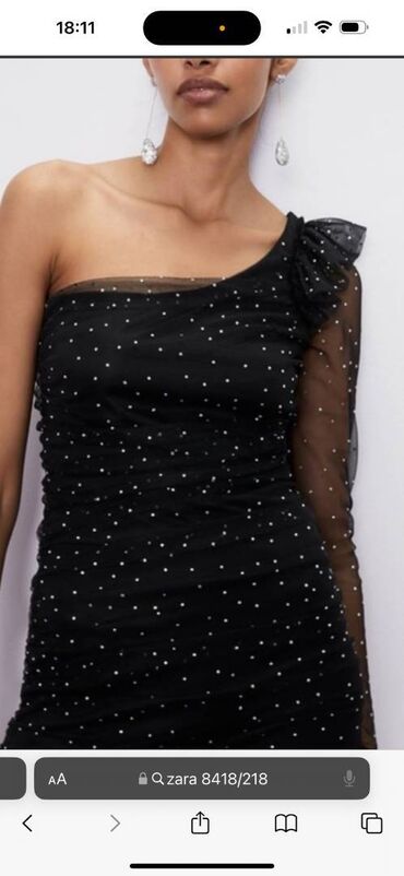 Haljine: Zara bоја - Crna, Večernji, maturski, Drugi tip rukava — 2