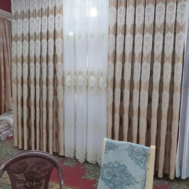 Pərdə və tüllər: Türkiyə istehsalı pərdələri - 1 metrəsi 15 - 20 - 25 manat, Modern — 11