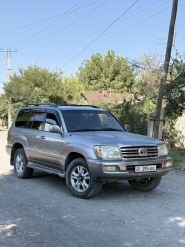 машина баасы: Toyota Land Cruiser: 2005 г., 4.7 л, Автомат, Газ, Жол тандабас