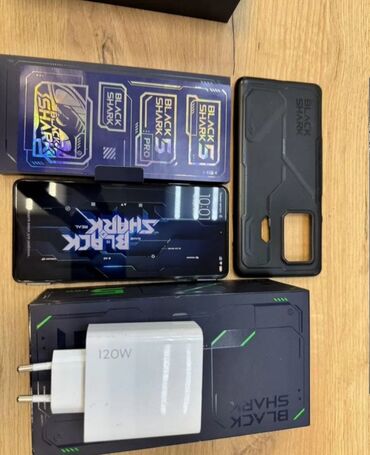 сяоми блэк шарк 4: Xiaomi, Black Shark 5 Pro, Колдонулган, 128 ГБ, түсү - Кара, 2 SIM