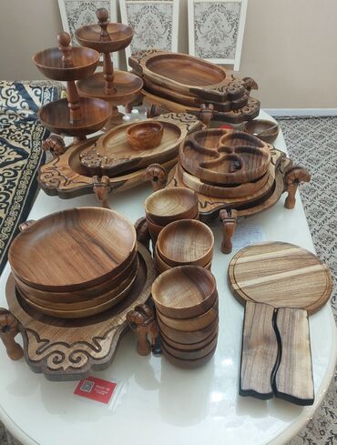 Другая посуда и кухонный инвентарь: Деревянные посуда для кафе ресторанов. Этно посуды. Эко посуды — 10