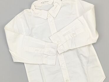 koszula biała vistula: Shirt 2-3 years, condition - Good, pattern - Monochromatic, color - White