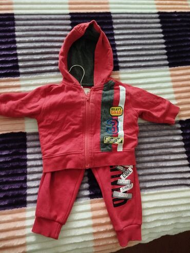 Dəstlər: Uşaq geyimləri dəsti - Krem rəngli uzunqol bodi: ön hissədə şirin — 10