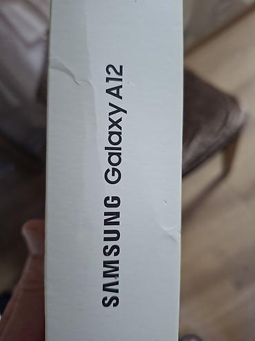 samsung 19: Samsung Galaxy A12, 32 GB, rəng - Qara, Barmaq izi — 5