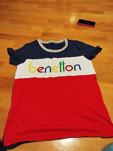 Futbolkalar: United Colors of Benetton T‑şört - Model: Qısaqollu, yuvarlaq yaxalı — 1