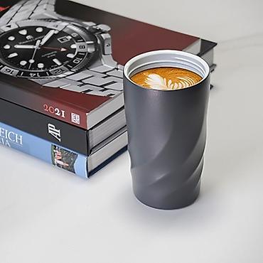 200 ml stekan: Rəng - Qara, Termofincan, Paslanmayan polad, 500 ml — 4