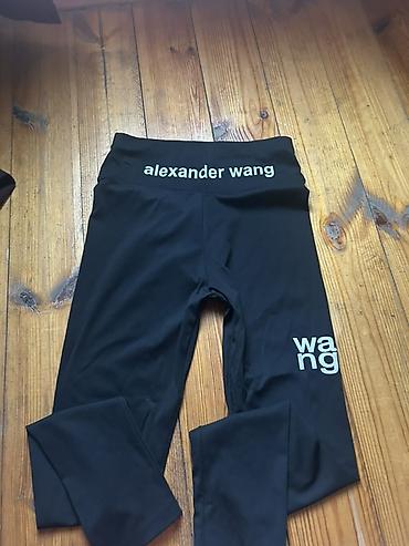 Нижнее белье: Alexander Wang qara tayt - Rəng: tam qara - Dizayn: bel hissəsində — 1