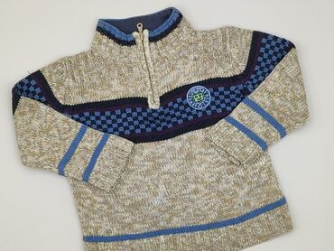 prosty sweterek na drutach dla niemowlaka: Sweater, M&Co, 2-3 years, 92-98 cm, condition - Very good