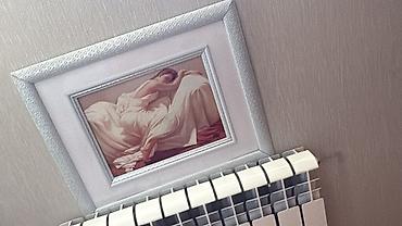 Şəkillər, tablolar: Dekorativ tablo – klassik üslubda reproduksiya - Süjet: ağ örtülər — 3