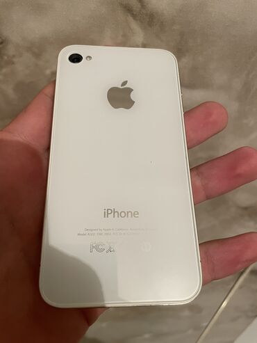 iphone 16 baki: IPhone 4, < 16 GB, Ağ, Zəmanət