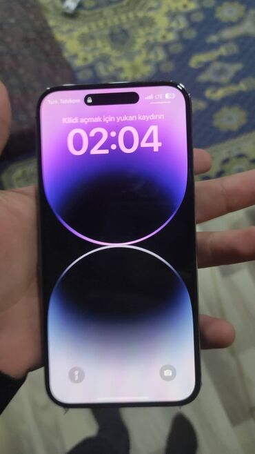 Apple iPhone: IPhone 14 Pro, 128 GB, Desert Titanium, Zəmanət