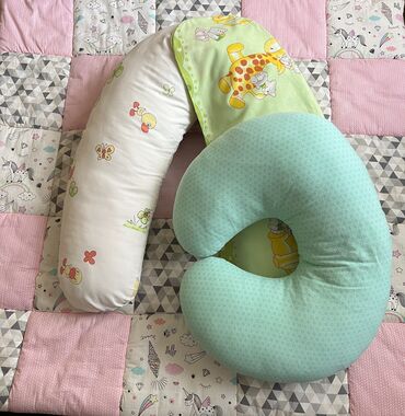 подушка детская: 1. Подушка для беременных + для младенцев. 
2. Подушка для кормления