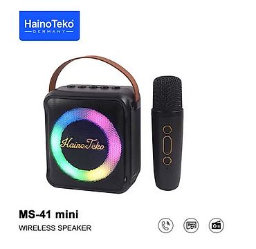 Dinamiklər və kolonkalar: Kateqoriya: Kalonkalar Haino Teko MS-41 Mini Black – Kompakt, Güclü — 1