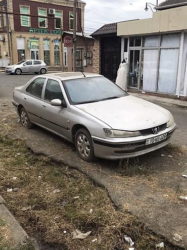 təkər olculəri: Peugeot 406 sedan - Kuzov: sedan, gümüşü rəng - Nömrə nişanı — 3