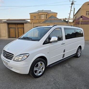 Mercedes-Benz: Mercedes‑Benz Vito 111 CDI, ağ rəngli miniven. rayonlar ve bakı — 6