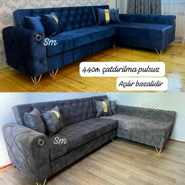 Divanlar: Künc divan, Yeni, Açılmayan, Bazasız, Nabuk, Ünvana pulsuz çatdırılma — 16