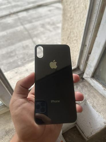aplle x: IPhone arxa şüşə x üçün, premium keyfiyetdi, nazik deil, yahsidi, tep — 1