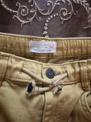 bej şalvar: ZARA Boys şalvar (12 AZN) - Ölçü: 11-12 yaş, 152 sm (etiketdə — 2
