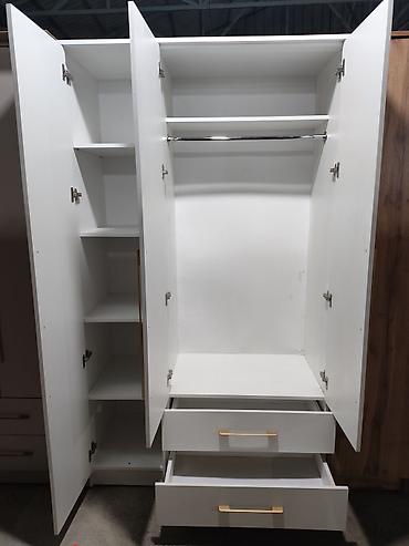 Шифоньеры, шкафы для одежды: Шифоньер, шкаф для одежды, Новый, Прямой, ЛДСП — 4