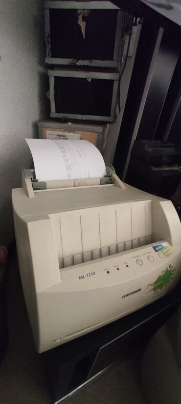 принтер в бишкеке в Кыргызстан | ПРИНТЕРЫ: Продаю принтер самсунг срочно черный белый распечатка хорошо работает