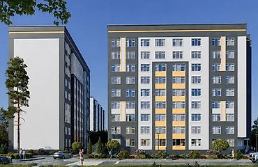 2 комнаты, 60 м², Ынтымак ж/м 106 серия улучшенная, 9 этаж, ПСО (под самоотделку)