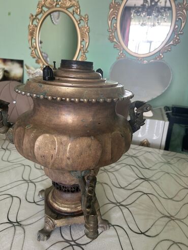 İçki texnikası: İşlənmiş Od Samovar, 5 l, Ünvandan götürmə