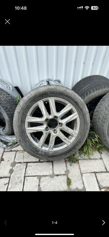 зимняя шина: Шины 285 / 50 / R 20, Зима, Б/у, Комплект, Внедорожные (АТ/МТ), Япония, Bridgestone
