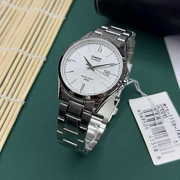 casio часы бишкек: Классикалык сааттар саат, Casio, Асыл нуска, Суу өткөрбөөчү, Эркектердики, Жаңы — 1
