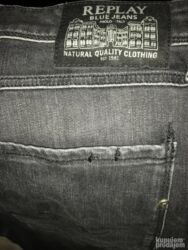 Farmerke: Original Replay farmerice 38 98% cotton 2% elastin Polustruk 52cm — 1