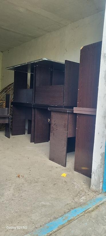 kreditle metbex stolu: Məktəb və kurslar üçün stol və stul dəsti. 65santimetrlik- 3cüt — 4