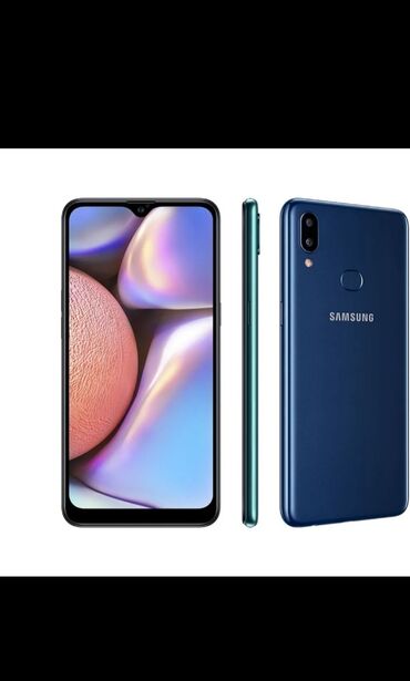 поко эф 4: Samsung Galaxy A10, Колдонулган, 32 ГБ, түсү - Көк, 2 SIM