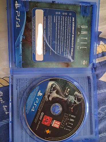 gta sa pc dvd: PS4 üçün Until Dawn diski ideal vəziyyətdə yeni kimidir kağızı hədiyyə — 3