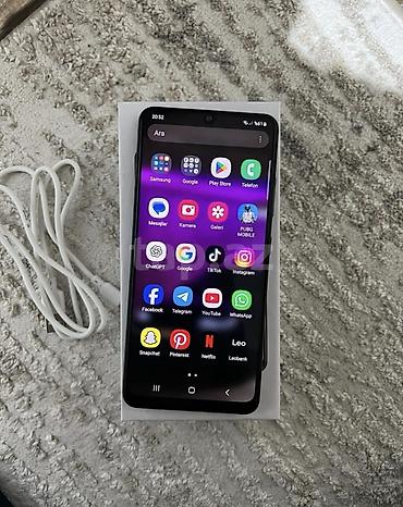 samsung tab s8: Samsung Galaxy A32, 64 GB, rəng - Qara, Sensor, Face ID — 5