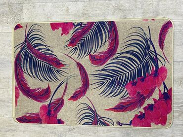 Коврики для туалета и ванны: Коврик для ванной/душа, Новый, цвет - Бежевый, Синий — 3