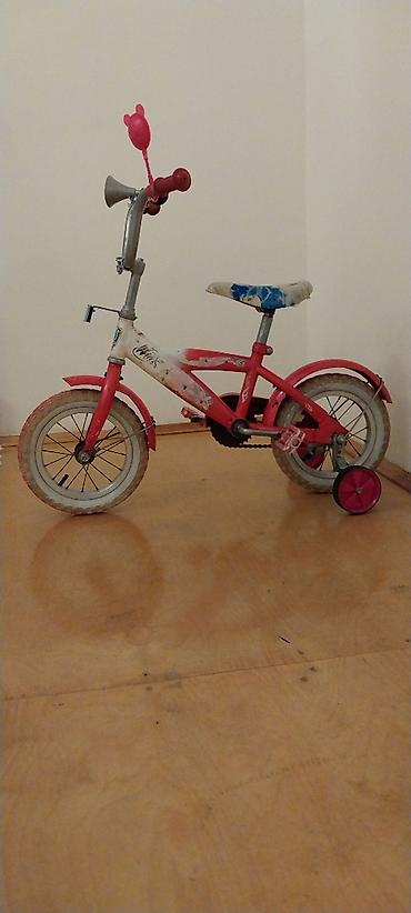 velosiped 28 type 1: İşlənmiş Dörd təkərli Uşaq velosipedi 12", Ünvandan götürmə — 2