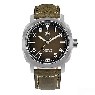 Ručni satovi: San Martin SN0065 - 40mm - Braon Potpuno nov muški sat San Martin — 10