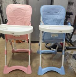 детские ножницы для новорожденных: Uşaq yemək stulları – 2 rəngdə - Rənglər: açıq çəhrayı və açıq mavi -