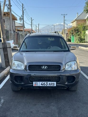 купить широкий бампер гольф 2 бу: Hyundai Santa Fe: 2003 г., 2.7 л, Автомат, Бензин, Внедорожник