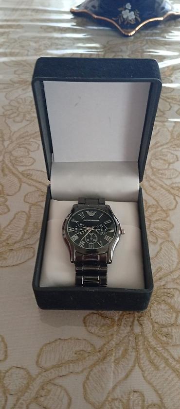 ucuz saatlar instagram: Emporio Armani kişi qol saatı – qutu ilə - Korpus və qolbaq: metal — 1