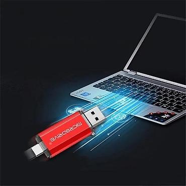 Hard diskovi, eksterni diskovi: Microdrive USB fleš disk sa USB-A i USB-C konektorima 128GB. Opis — 9
