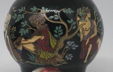 Stare vaze i dekor: MIRISNICE minijaturne grčke keramičke bočice za parfem. Ručna izrada — 8