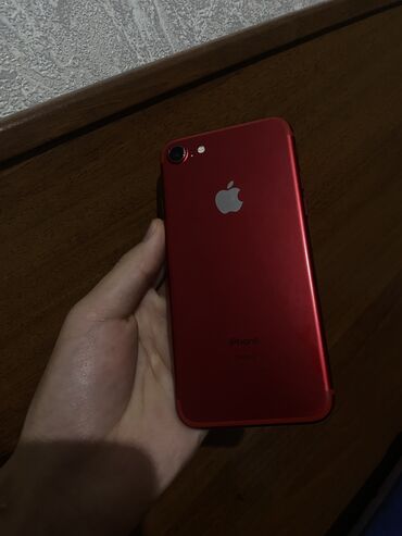 Apple iPhone: IPhone 7, Б/у, 128 ГБ, Красный, 100 %