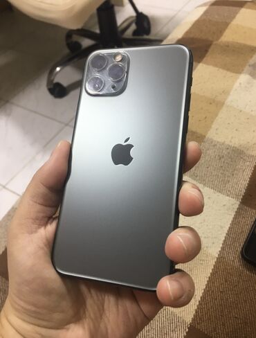 бу iphone 11 in Азербайджан | ЧЕХЛЫ: IPhone 11 Pro | 256 ГБ | Зеленый Б/У | Face ID