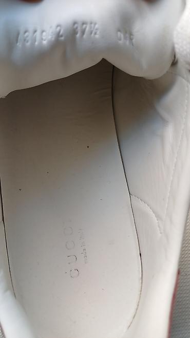 graffito очки цена: Кроссовки, 37.5, Gucci, Б/у, цвет - Белый, Платная доставка — 3